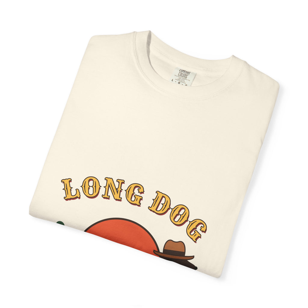 Long Dog Rodeo cowboy Dachshund t-shirt, Comfort Colors western tee for Dachshund lovers - view 11