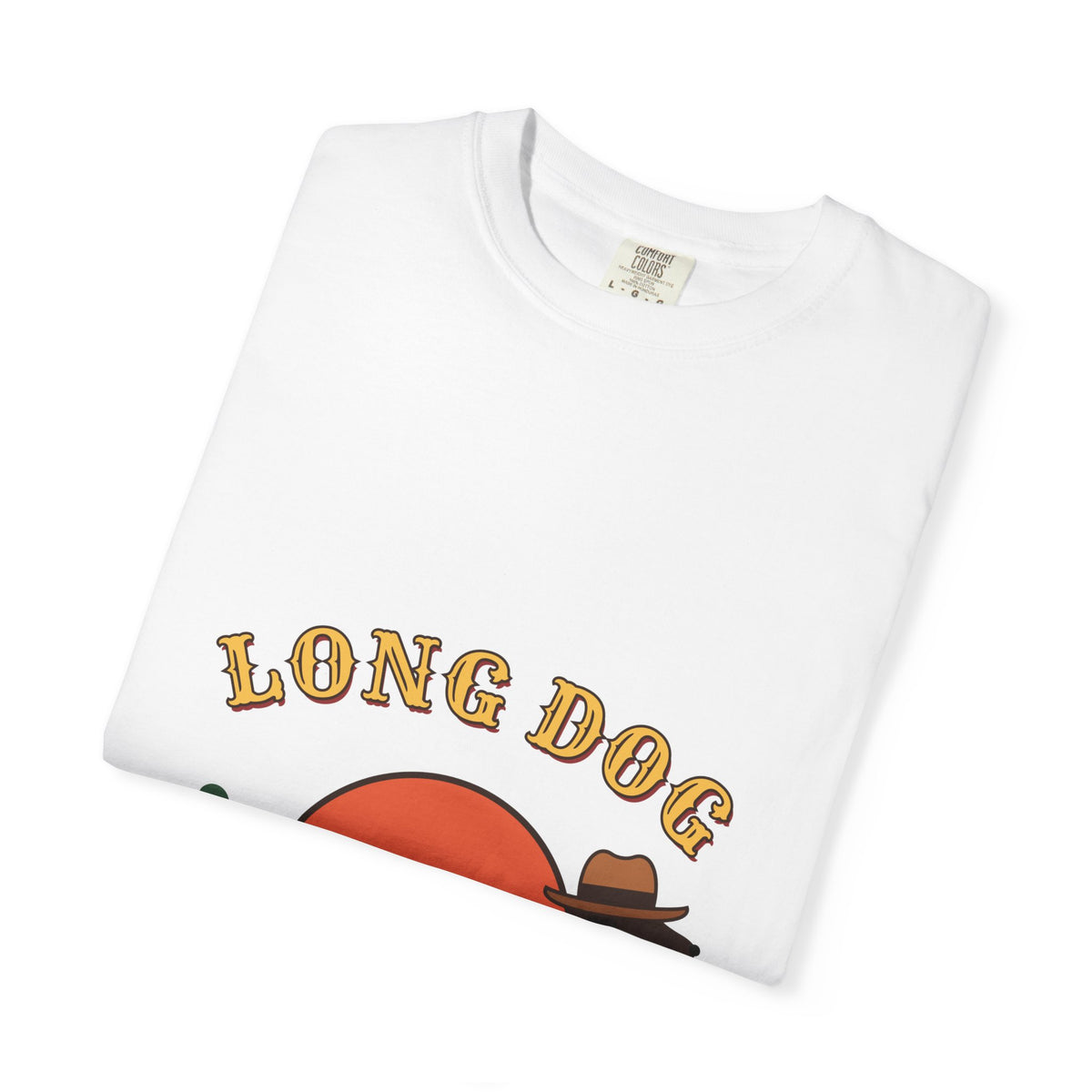 Long Dog Rodeo cowboy Dachshund t-shirt, Comfort Colors western tee for Dachshund lovers - view 7