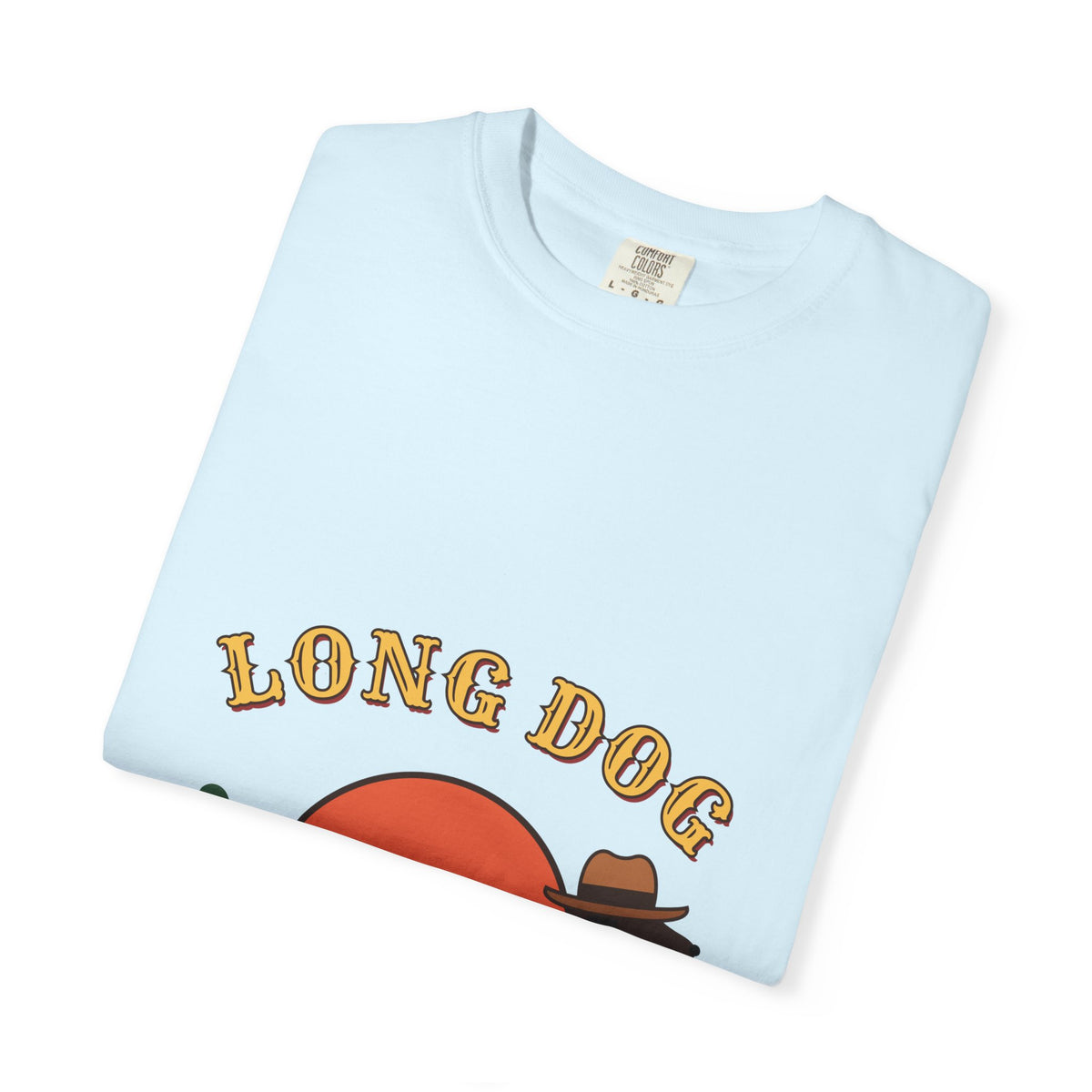 Long Dog Rodeo cowboy Dachshund t-shirt, Comfort Colors western tee for Dachshund lovers - view 21