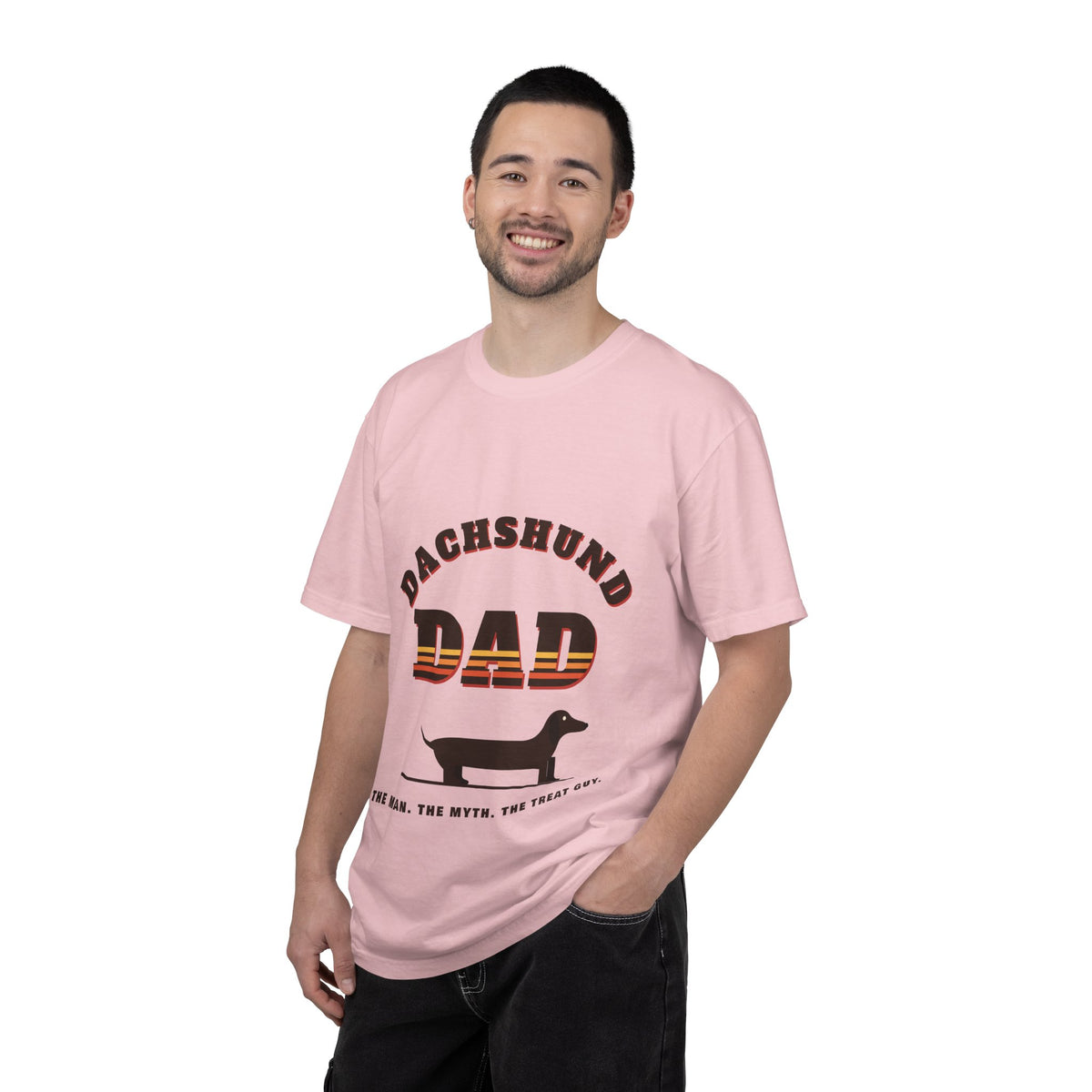 Dachshund Dad retro t-shirt, Comfort Colors doxie dad tee for Dachshund lovers - view 30