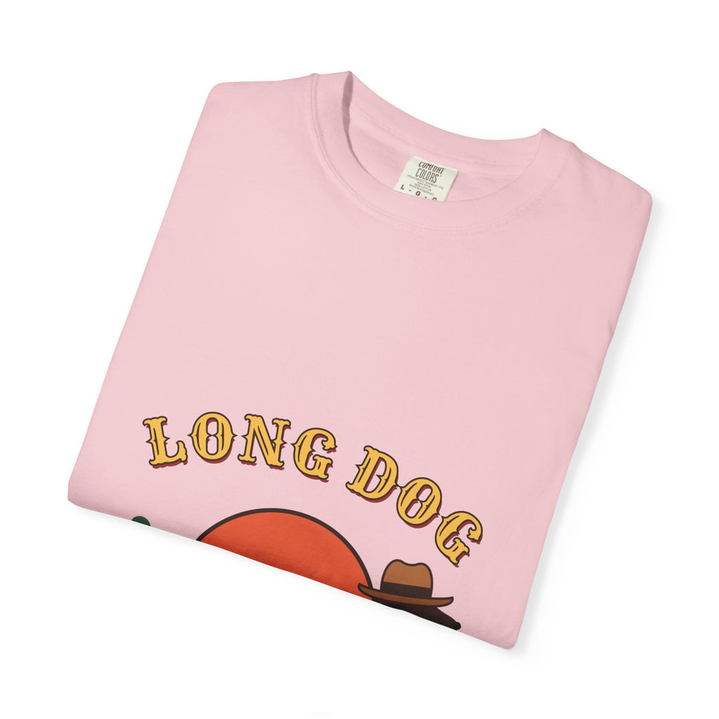 Long Dog Rodeo cowboy Dachshund t-shirt, Comfort Colors western tee for Dachshund lovers - view 26