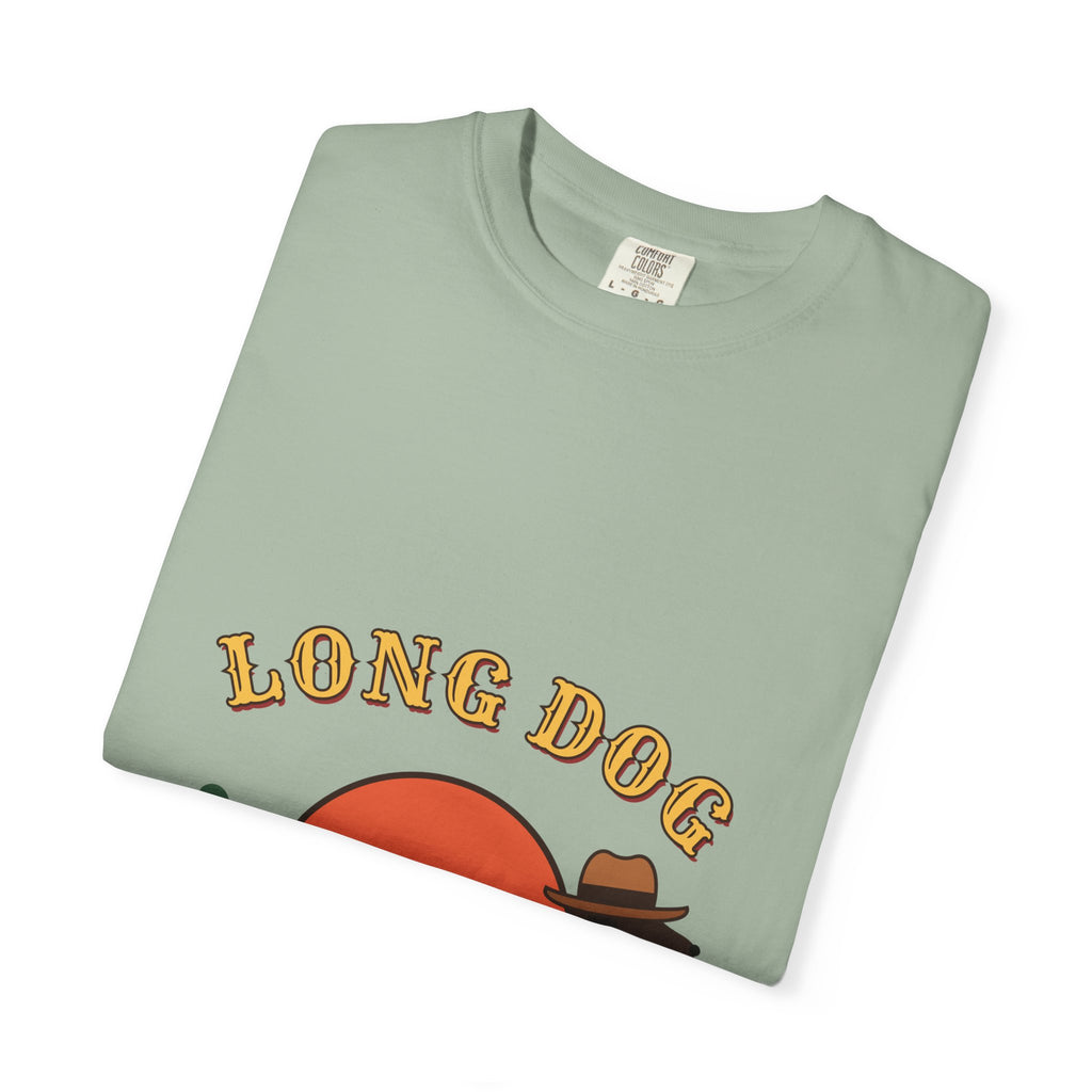 Long Dog Rodeo cowboy Dachshund t-shirt, Comfort Colors western tee for Dachshund lovers - view 16